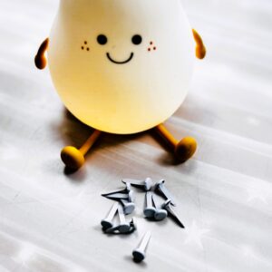 ćwieki duże białe, 10 szt.