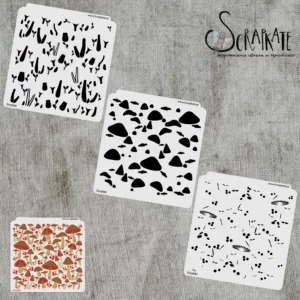 MASKA ZESTAW -GRZYBKI #35