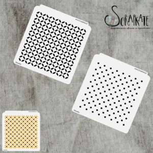 MASKA ZESTAW - KALEJDOSKOP, 2 WARSTWY #39