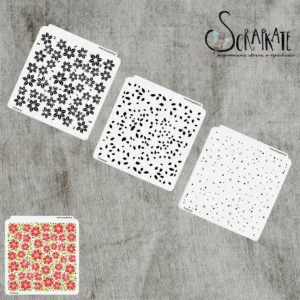 MASKA ZESTAW - POINSECJA, 3 WARSTWY #42