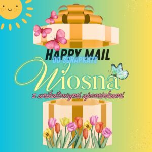 Happy Mail od Scrapkate - Wiosna