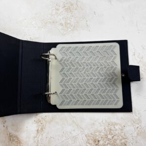 segregator na maski Scrapkate płócienny z zapięciem